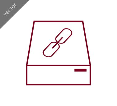 dış sabit sürücü simgesi