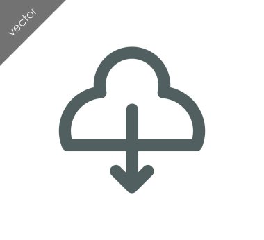 bulut simgesinden indir