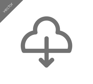 bulut simgesinden indir