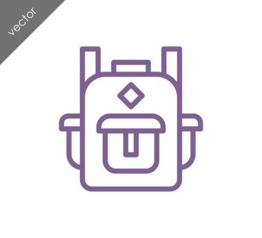 Sırt çantası simgesini