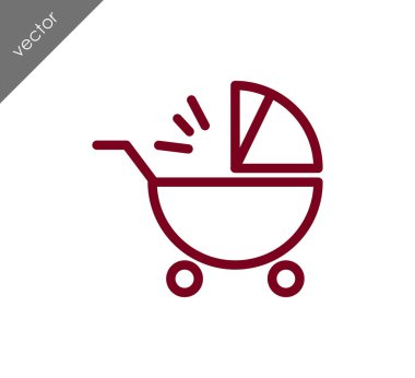 bebek arabası simgesi