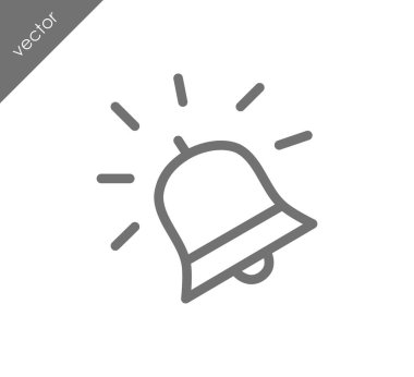 Uyarı zil simgesini