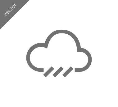 Fırtına bulutu simgesi