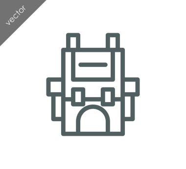 Sırt çantası simgesini