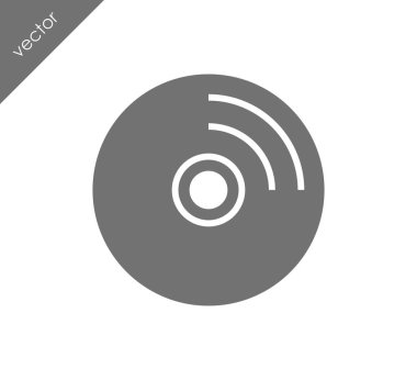CD disk simgesine
