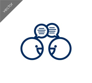 Sohbet simgesi tasarım