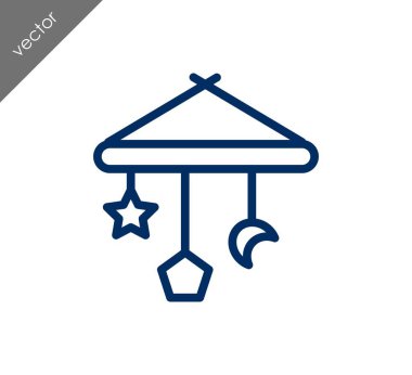 Bebek oyuncak simge asılı