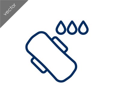 Sıhhi peçete simgesi