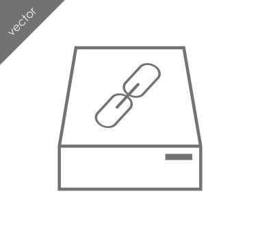 dış sabit sürücü simgesi