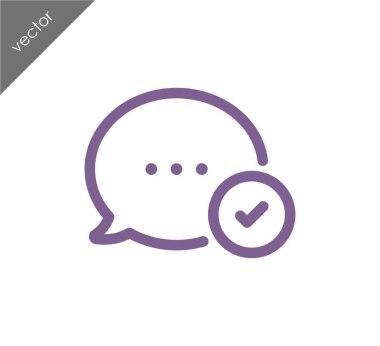 Teyit edilen sohbet simgesi