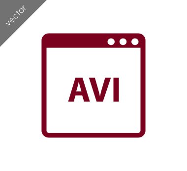AVI dosya simgesini