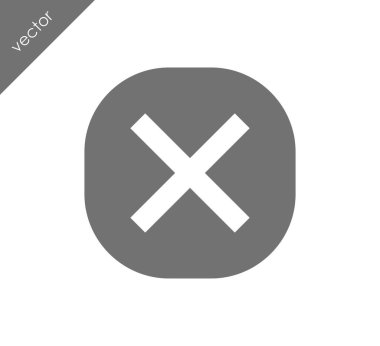 Silme işareti simgesi