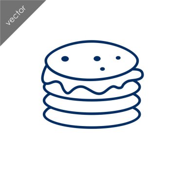 Duble burger simgesi