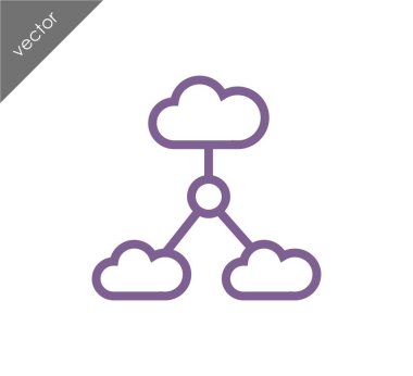 depolama bulut simgesi