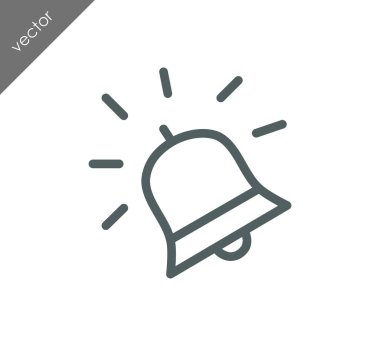 Uyarı zil simgesini