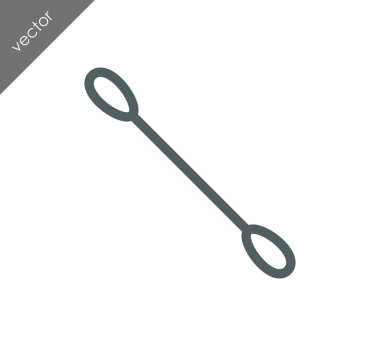 Pamuklu çubukla simgesi