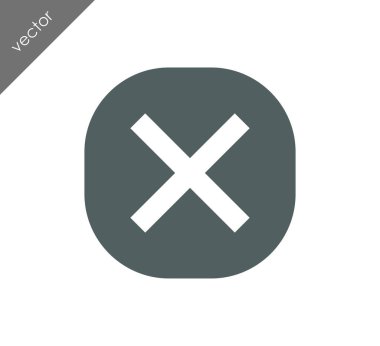 Silme işareti simgesi