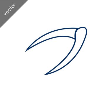 cımbız düz simgesi