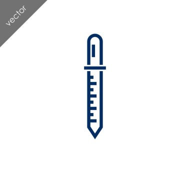 Ölçek damlalık simgesini