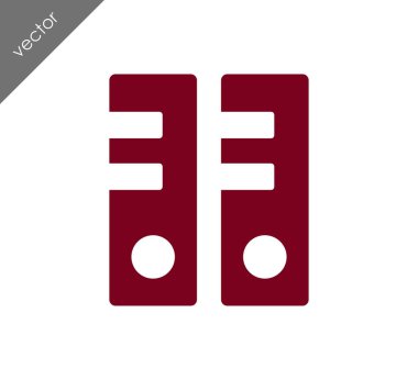 Arşiv klasörü kutusu simgesi