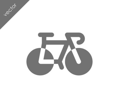 Bisiklet basit simgesi