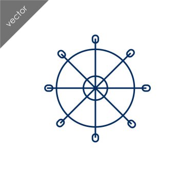 Eğlence Parkı tekerlek simgesi