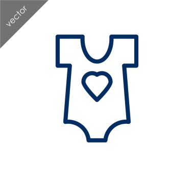 Bebek giysileri simgesi