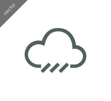 Fırtına bulutu simgesi