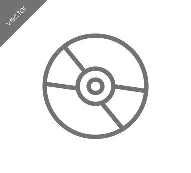 CD disk simgesine