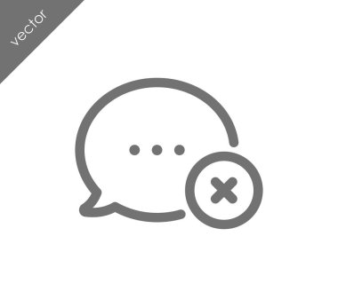 Sohbet simgesi silmek