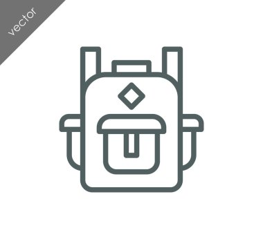 Sırt çantası simgesini