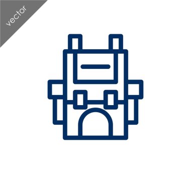 Sırt çantası simgesini