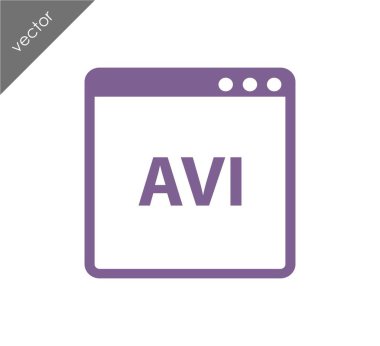 AVI dosya simgesini