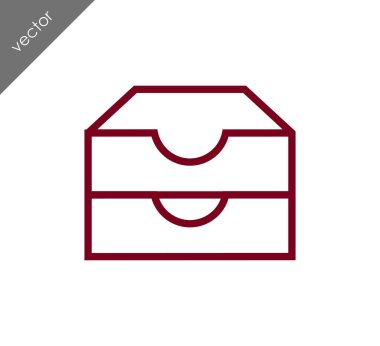 Arşiv kutusu simgesi