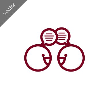 Sohbet simgesi tasarım