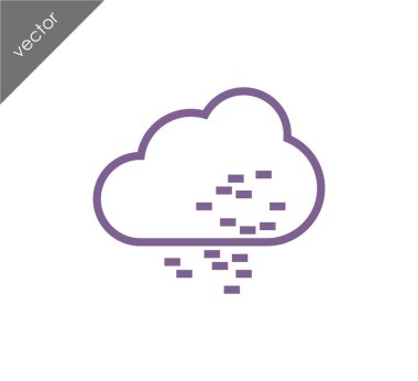 Fırtına bulutu simgesi