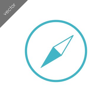 Pusula simgesini illüstrasyon