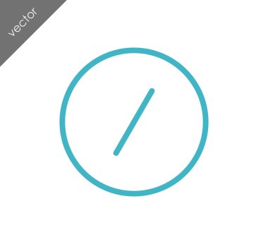 Pusula simgesini illüstrasyon