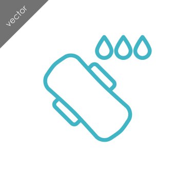 Sıhhi peçete simgesi