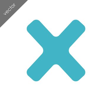 düz simgesini iptal 