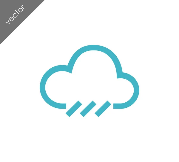Дизайн иконки Cloud — стоковый вектор