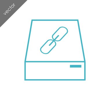 dış sabit sürücü simgesi