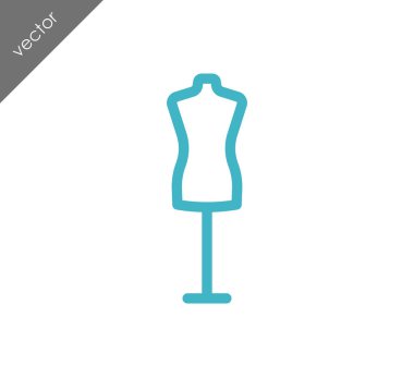 Kukla dikiş bebek simgesi