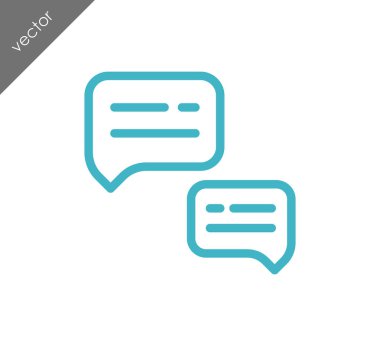 Sohbet simgesi tasarım