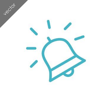 Uyarı zil simgesini