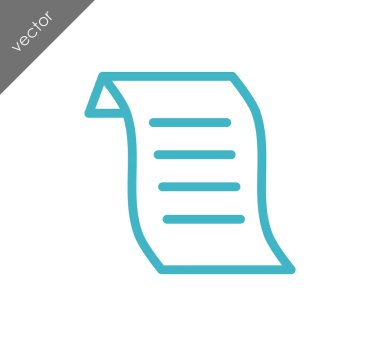 Belge simgesi tasarım 