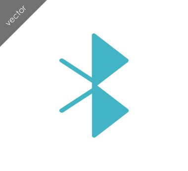 basit bluetooth simgesini