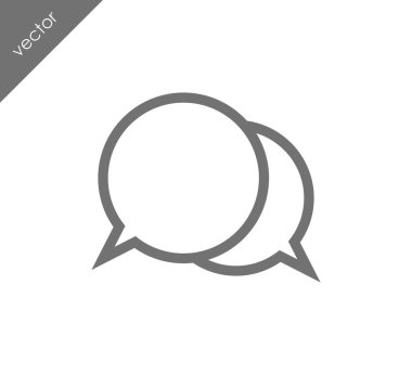 Sohbet simgesi tasarım