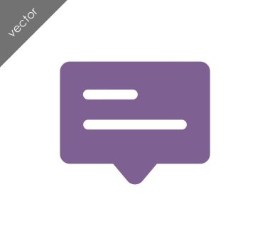 Metin balonu simgesinin