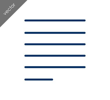 Yazı tipi simgesi Hizala